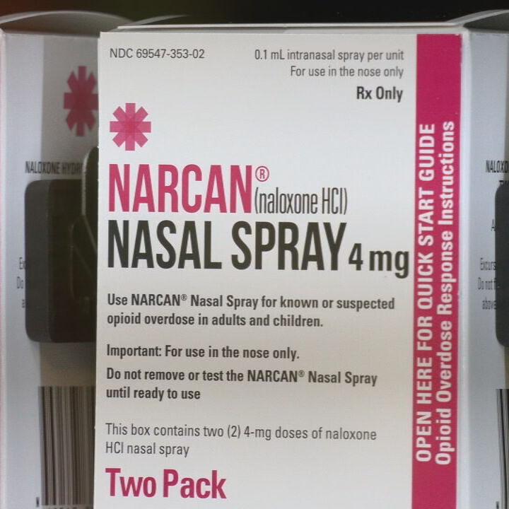 Narcan, an over-the-counter overdose reversal drug